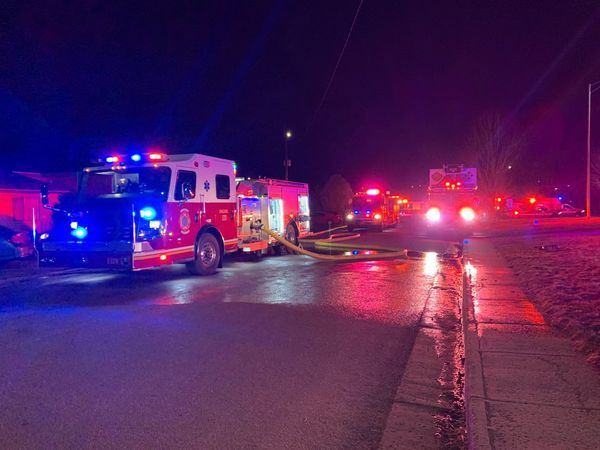 Fountain apartment residents rescued from burning building