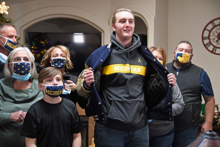 Palmer Ridge lineman Connor Jones announces commitment to Michigan football