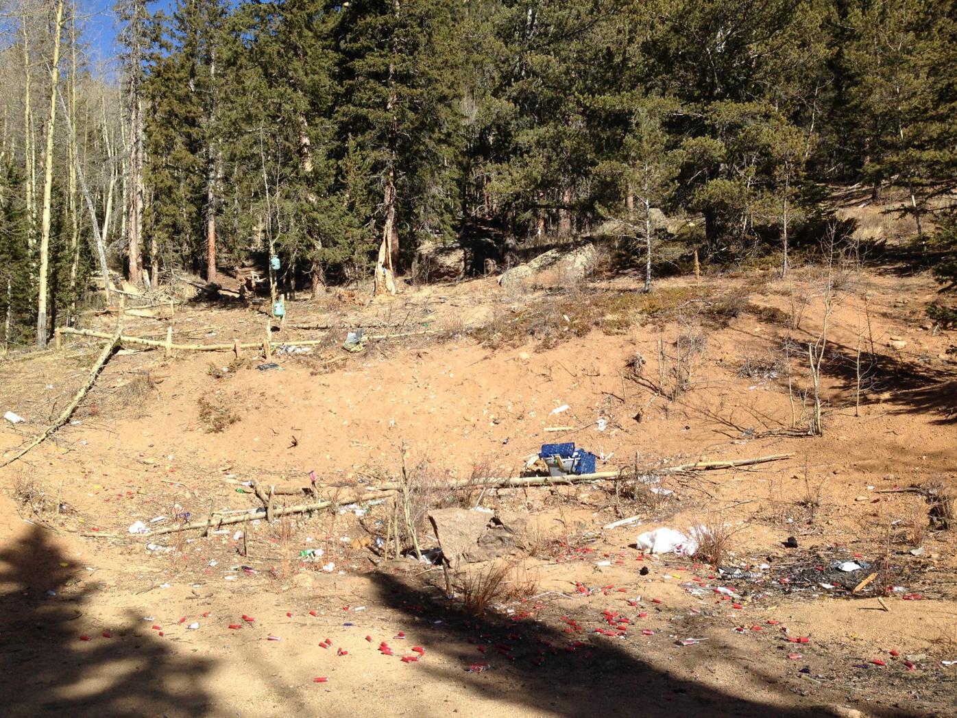 Framework proposed for shooting guns in Pike National Forest