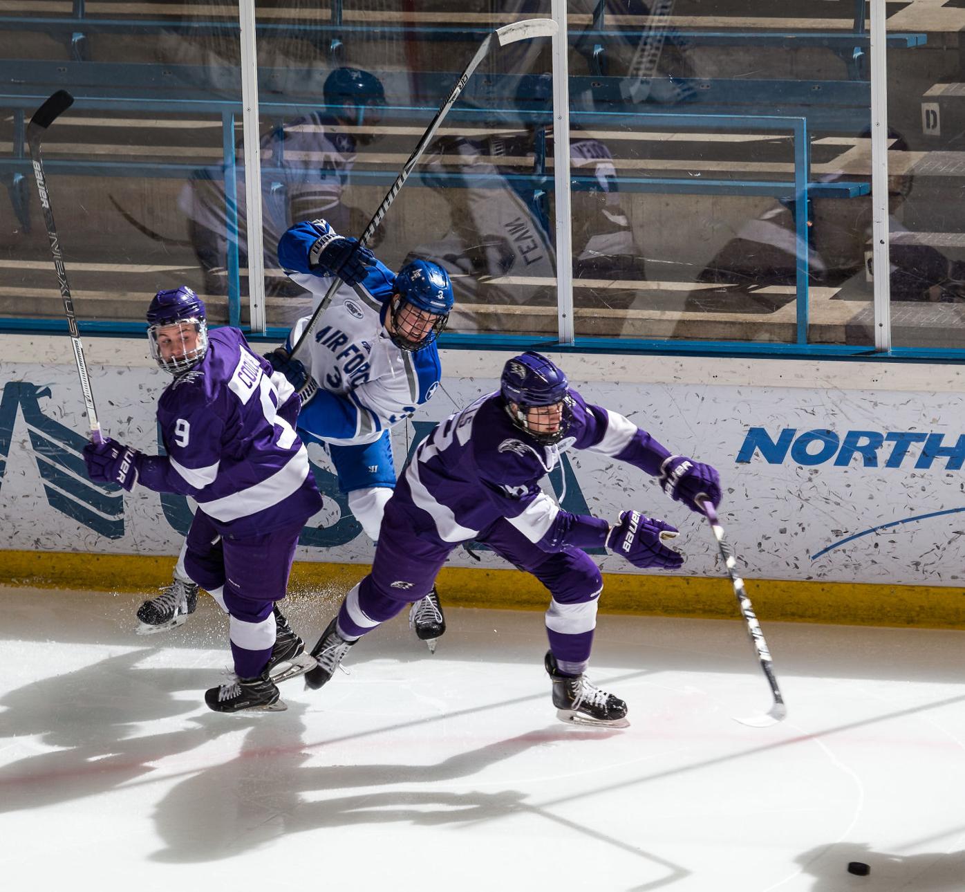 Air Force hockey’s struggles continue on other side of holiday break as Niagara rolls