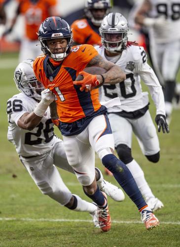 3 takeaways from Broncos’ 32-31 loss to Raiders: Defense forces 4 takeaways; Lock has no turnovers; Jeudy finds redemption