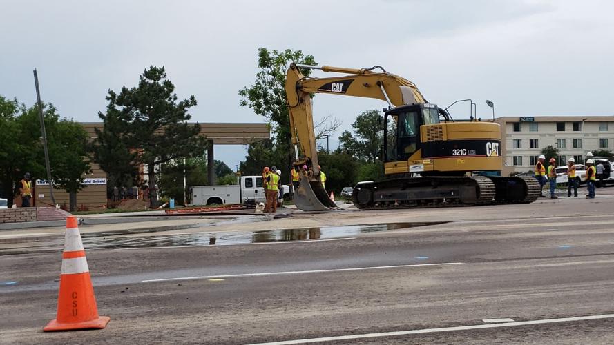 Water line break closes Garden of the Gods Road, closure could be a long one