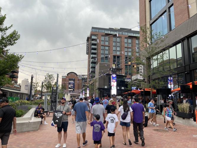 All-Star fans flood downtown prior to first pitch