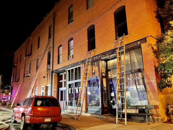 Crews respond to fire at historic building in Old Colorado City