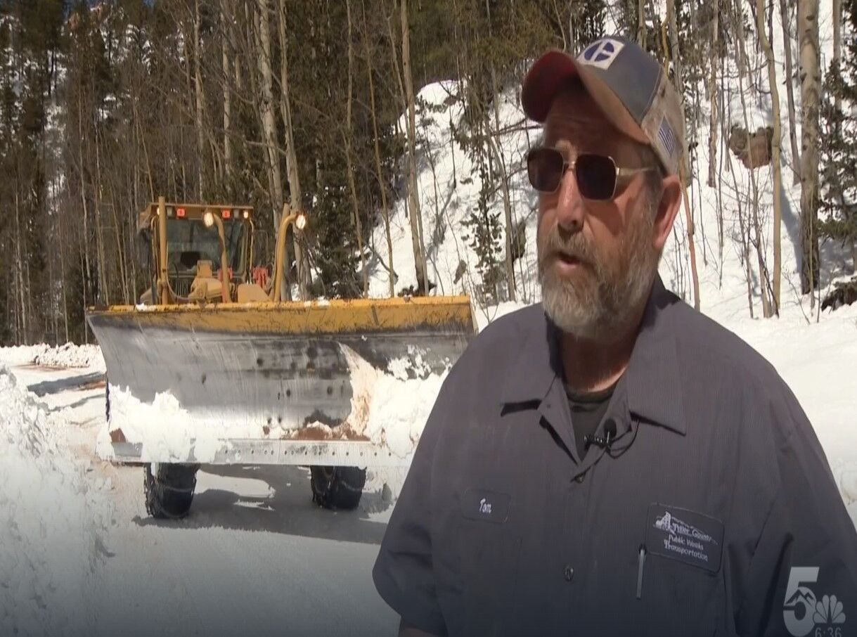 Teller County plow driver buried in snow slide
