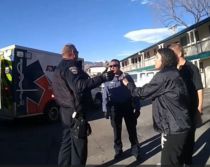 Body camera footage of Sasha Cronick