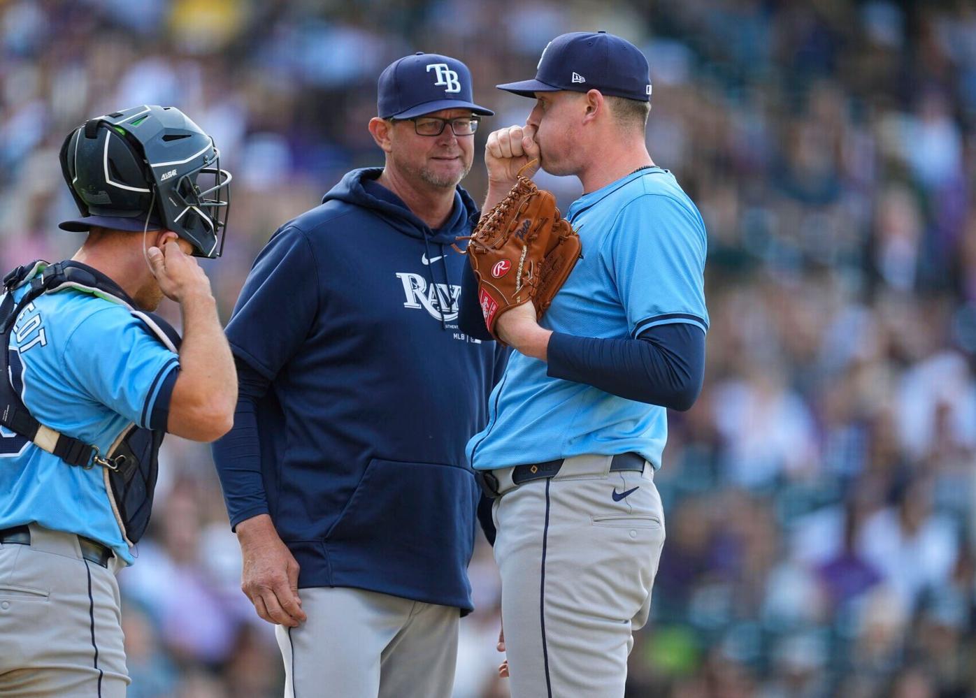 ‘They were horrible’: Rays pitcher complains about consistency of Coors Field baseballs after loss to Rockies