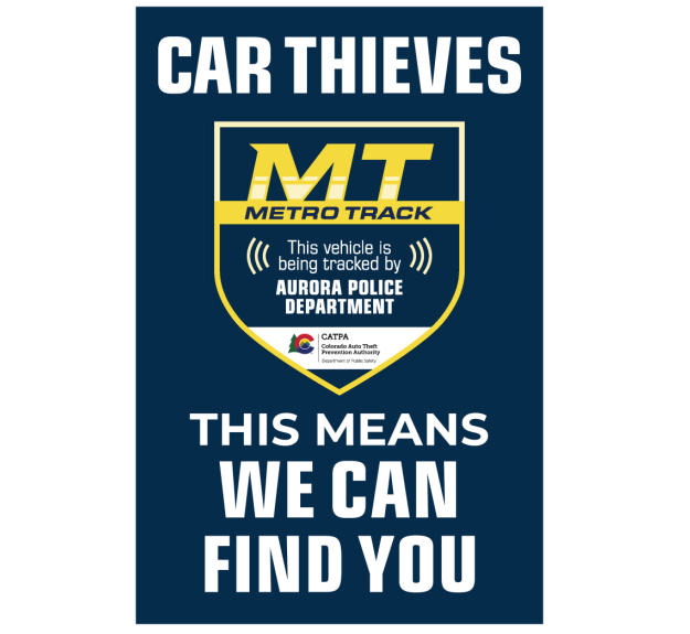 Aurora police preparing to roll out auto theft tracking program
