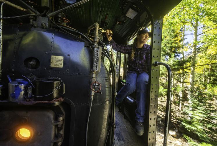 One woman’s unlikely journey to powering a historic train in Colorado