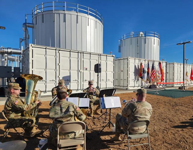 Fort Carson unveils largest, first-of-its-kind chemical battery installed on a DOD site