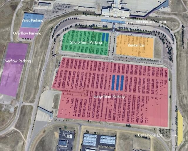 Colorado Springs Airport parking lots reach capacity amid Thanksgiving travel