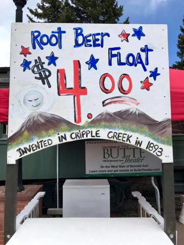 Was the root beer float invented in Cripple Creek?