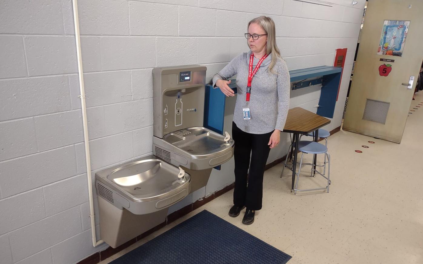 School water fountain replacement