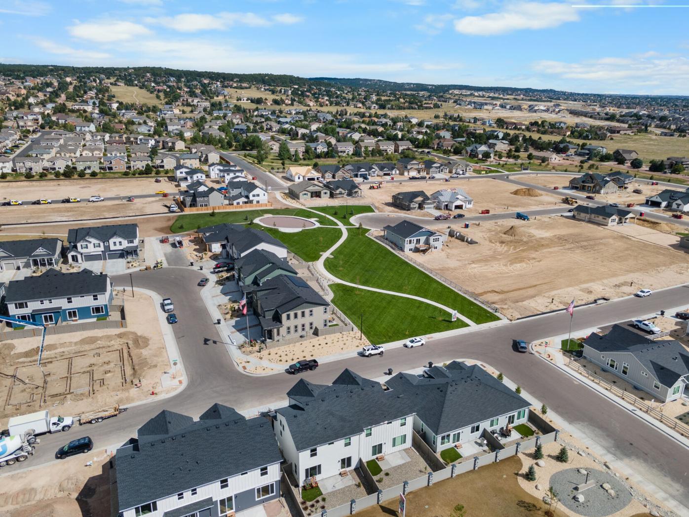 Monument Junction Community Aerial View