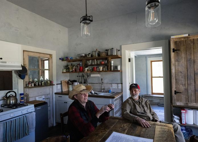 From gold rush ruins, a backcountry hut rises in Park County