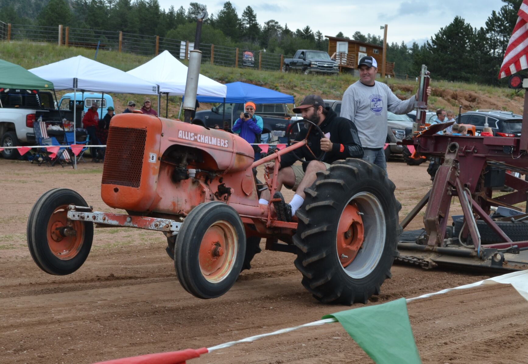 Tractor Pull - Give it all you have Luke Morris 1939 Allis Chalmers B.JPG (copy)