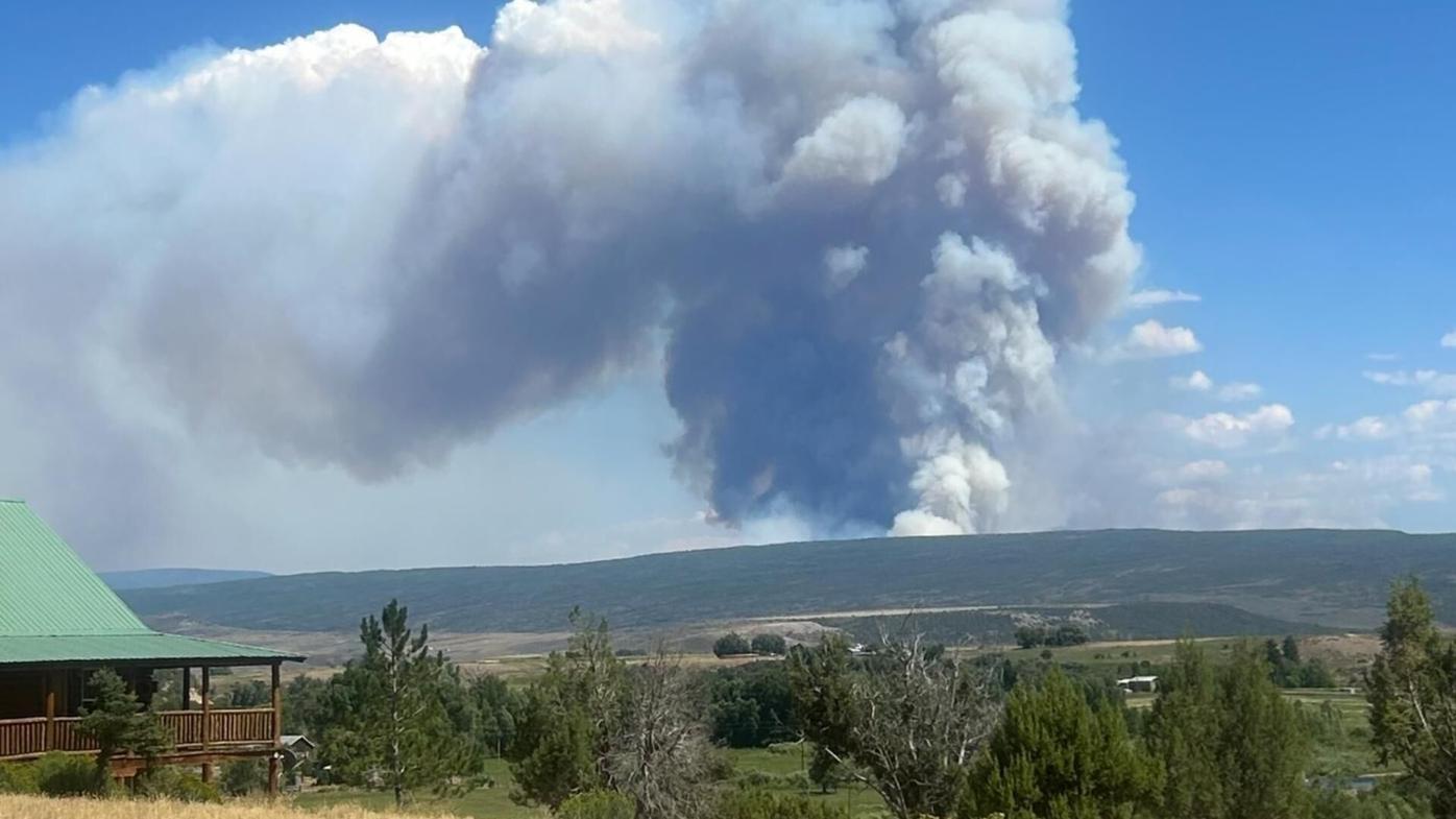Elk fire in northwest Colorado rapidly grows to over 2,000 acres; 3 buildings destroyed