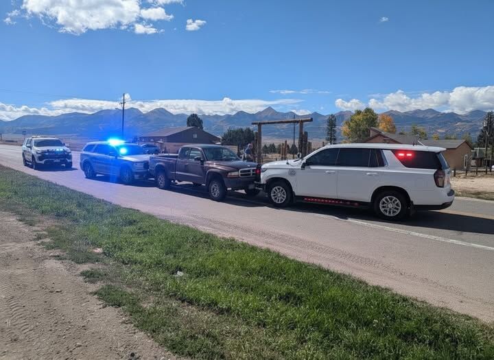 Colorado Springs man arrested after driving stolen vehicle 100 mph in Custer County