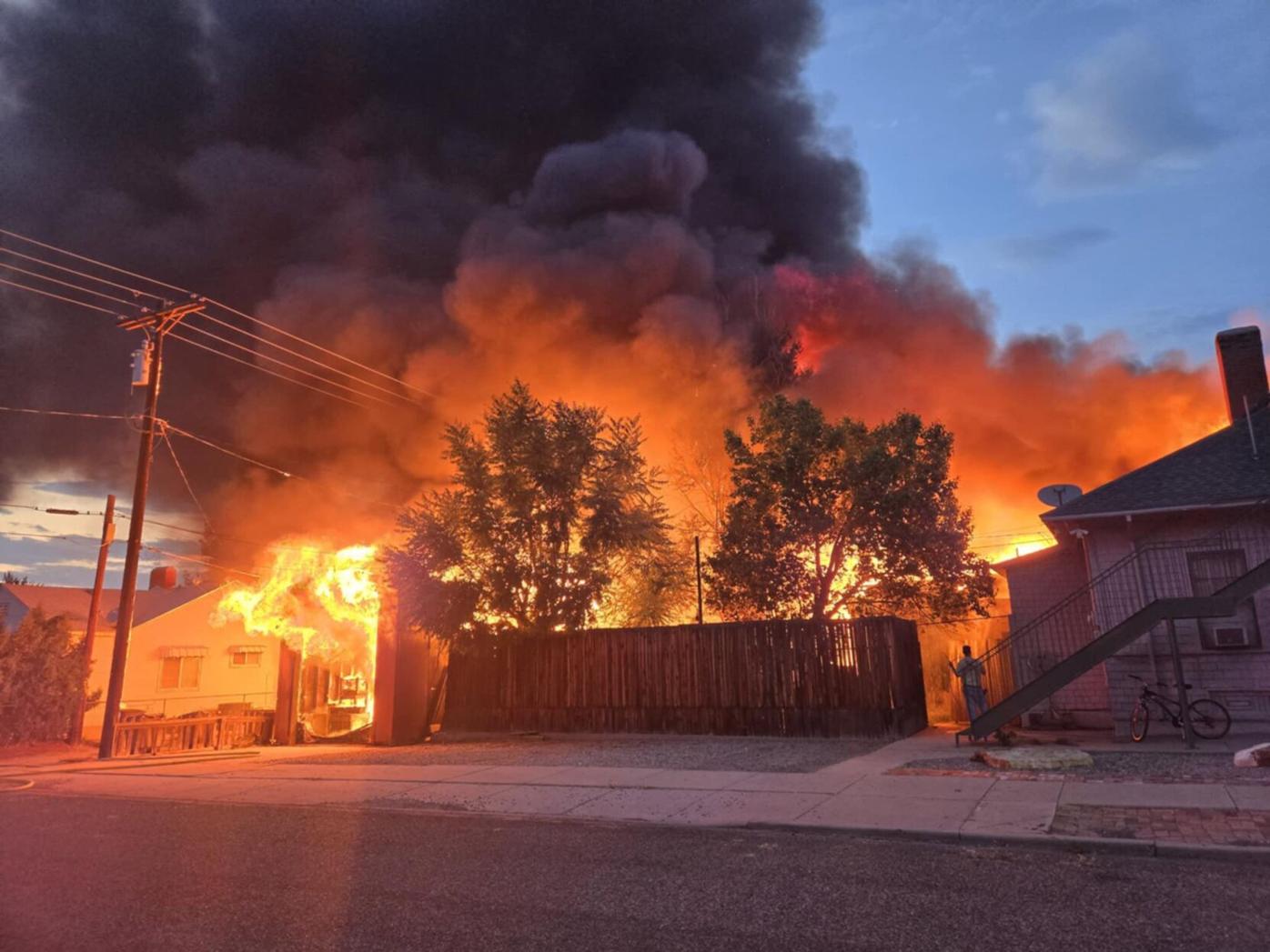 Bystanders aid firefighters in La Junta structure fire ruled ‘suspicious’ by officials
