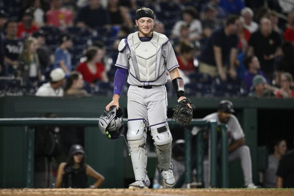 Rockies catcher Hunter Goodman named NL player of the week
