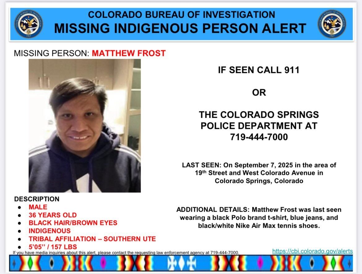 Police searching for missing man last seen in Colorado Springs
