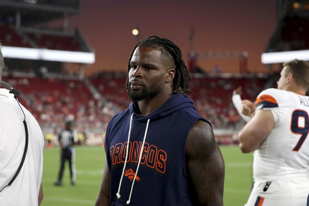 Broncos’ Dre Greenlaw, John Franklin-Myers don’t practice, Evan Engram limited