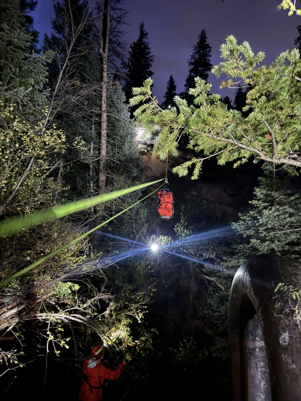 1 rescued in high-angle operation in Colorado Springs