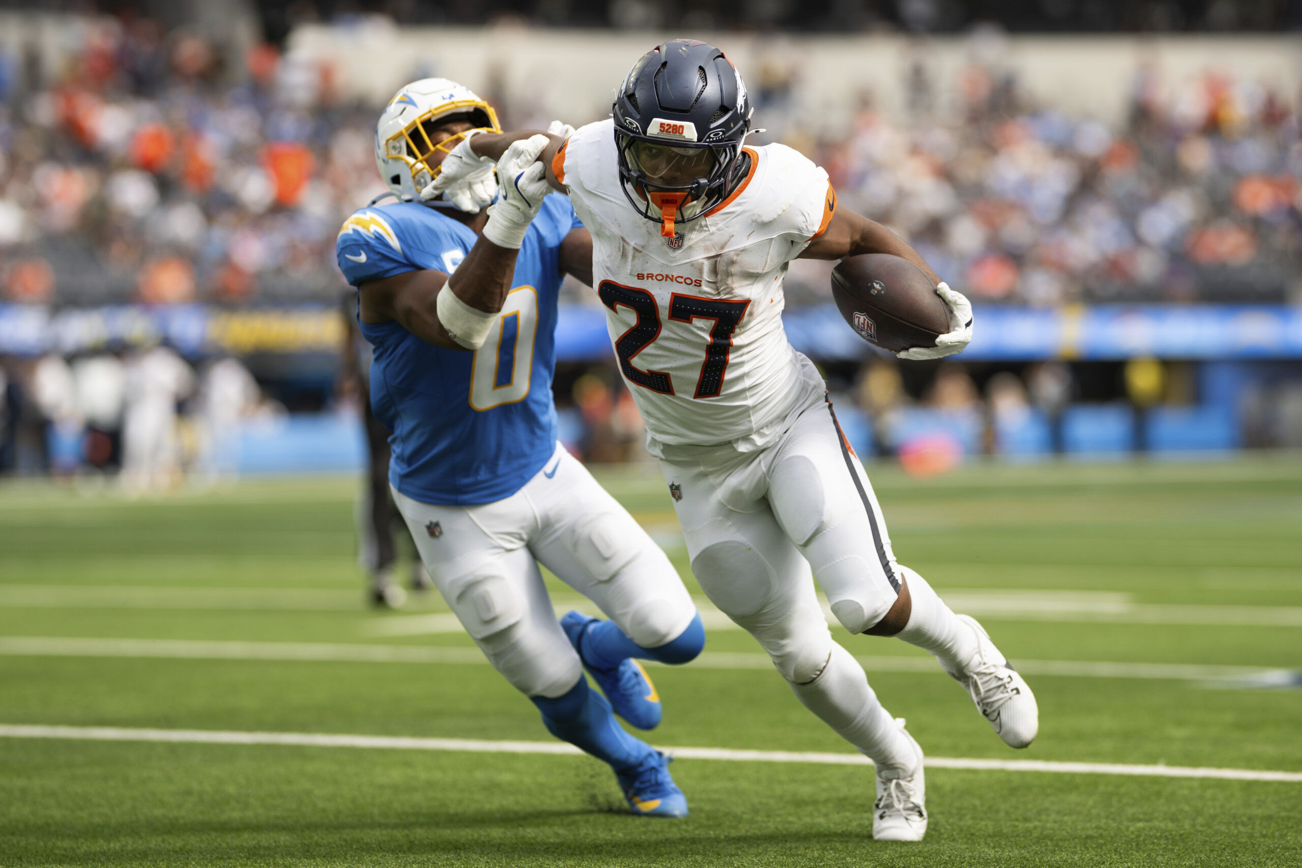 J.K. Dobbins says team identity is toughness, still learning how to win | Broncos notebook