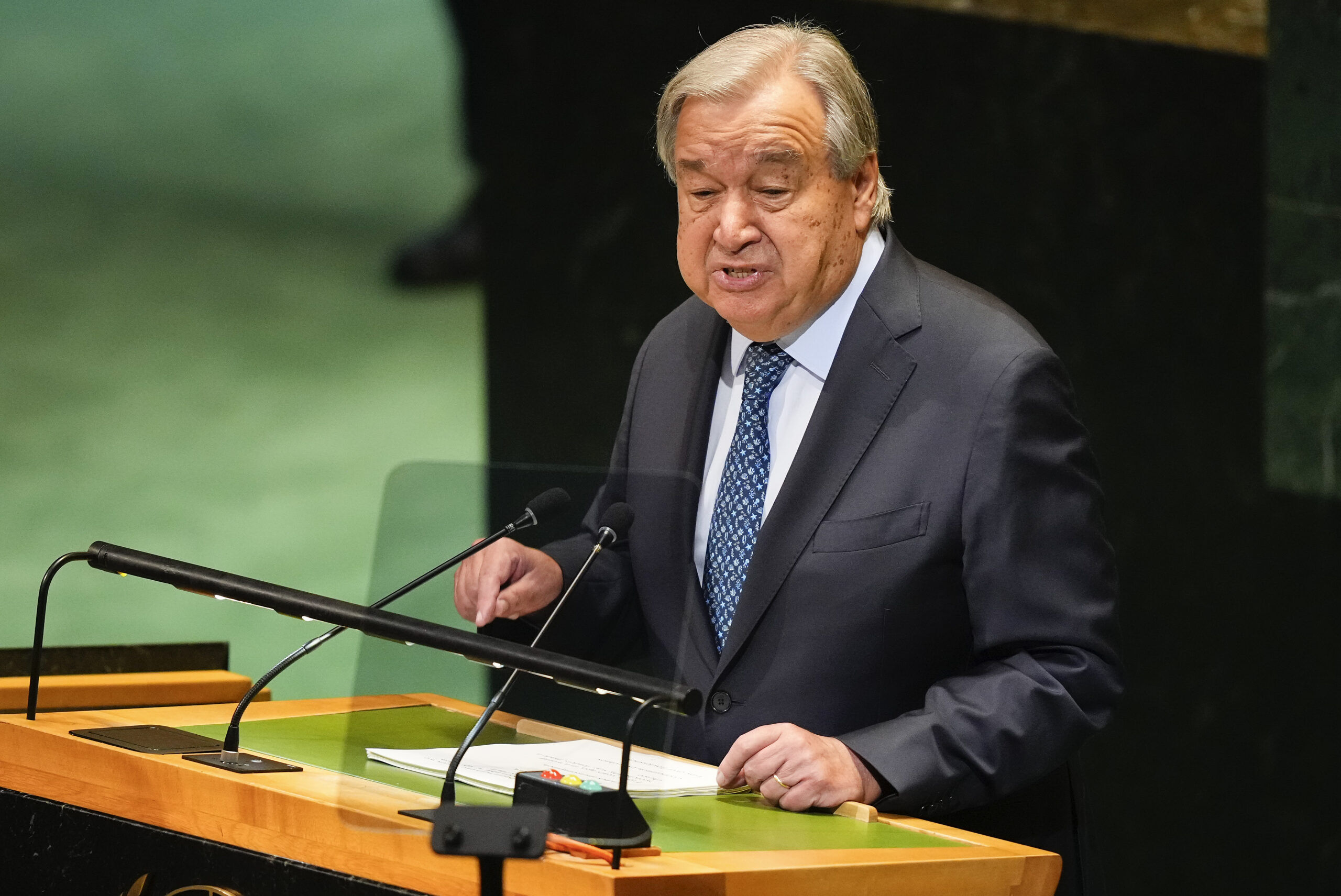 UN chief warns world leaders of ‘an age of reckless disruption and relentless human suffering’