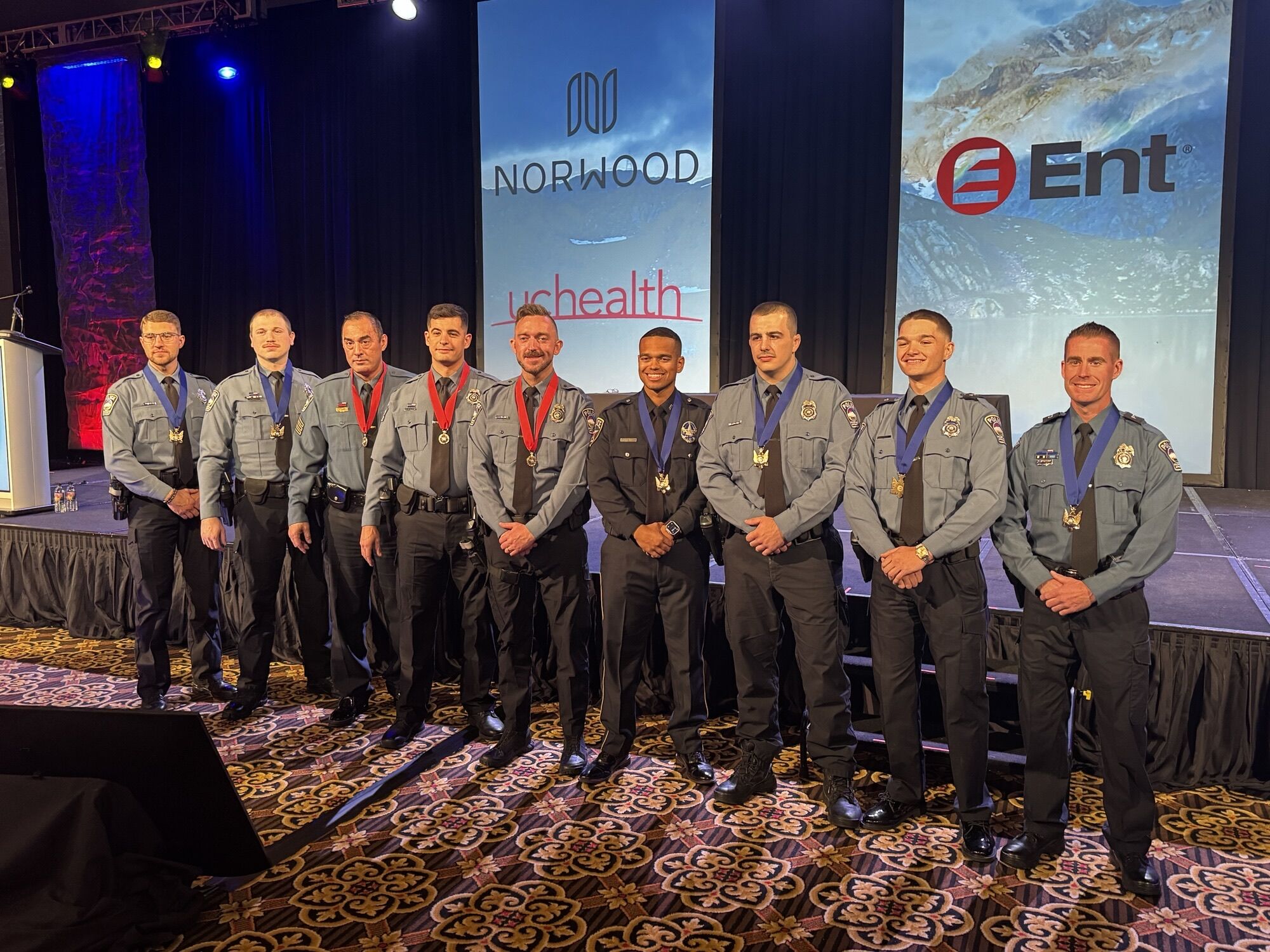6 officers awarded Medal of Valor at annual Colorado Springs police dinner