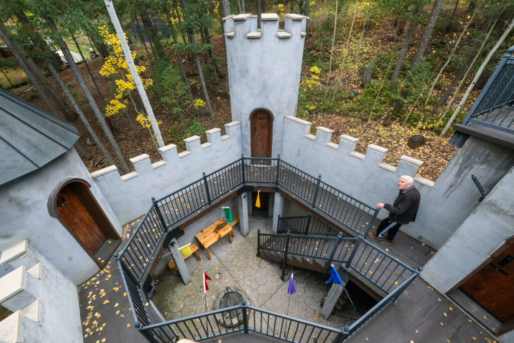 A man and his castle: A dream come true for Woodland Park resident