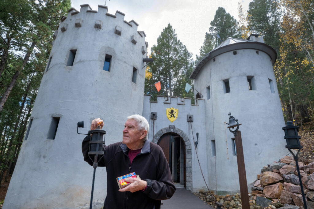 A man and his castle: A dream come true for Woodland Park resident