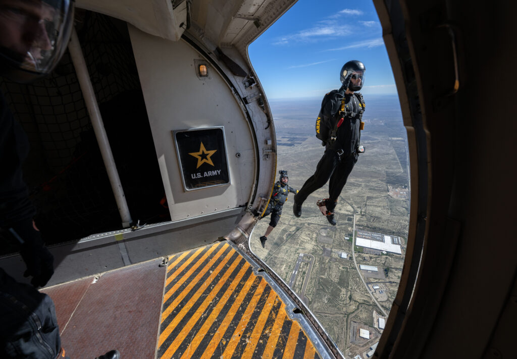 PHOTOS: Golden Knights jump over Pueblo air show