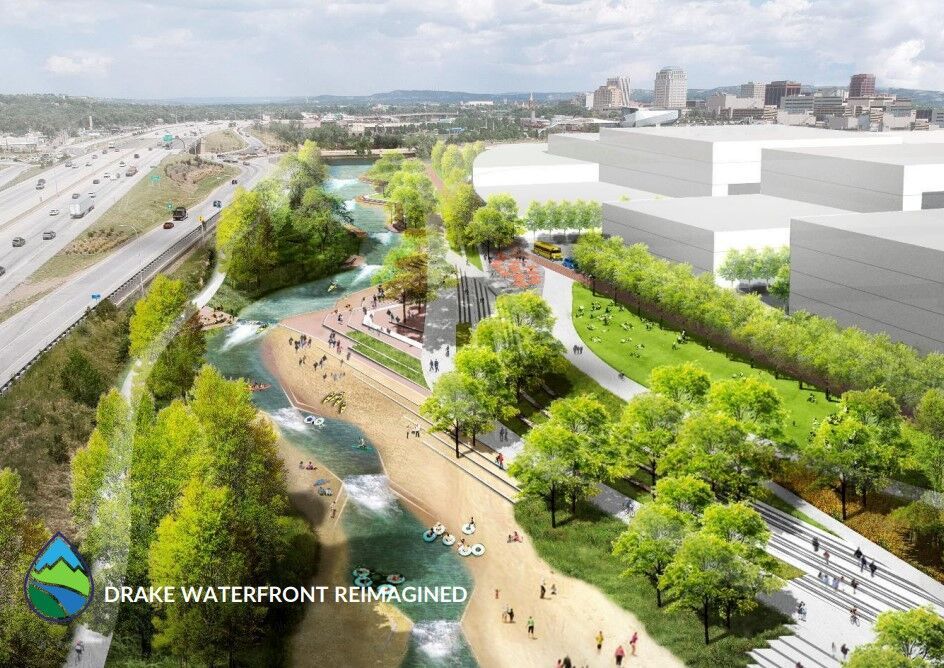 City in early stages of $1B plan to redevelop swath of Fountain Creek with waterfront parks