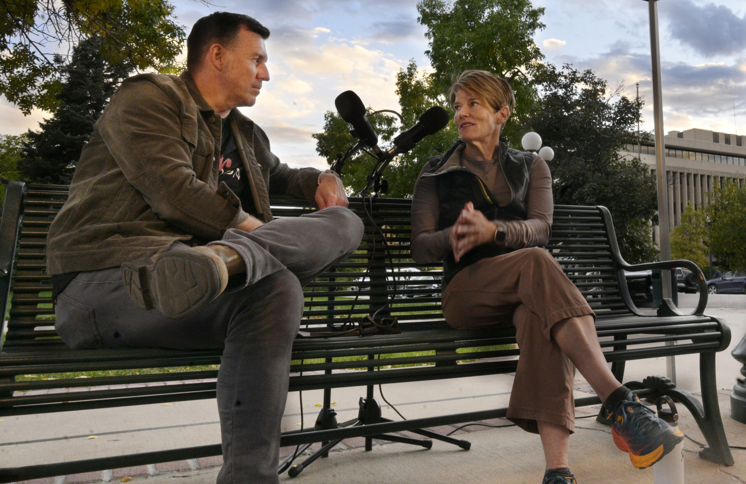 ‘Conversations on a Bench’ focuses on 24 hours of talk about homelessness in Colorado Springs