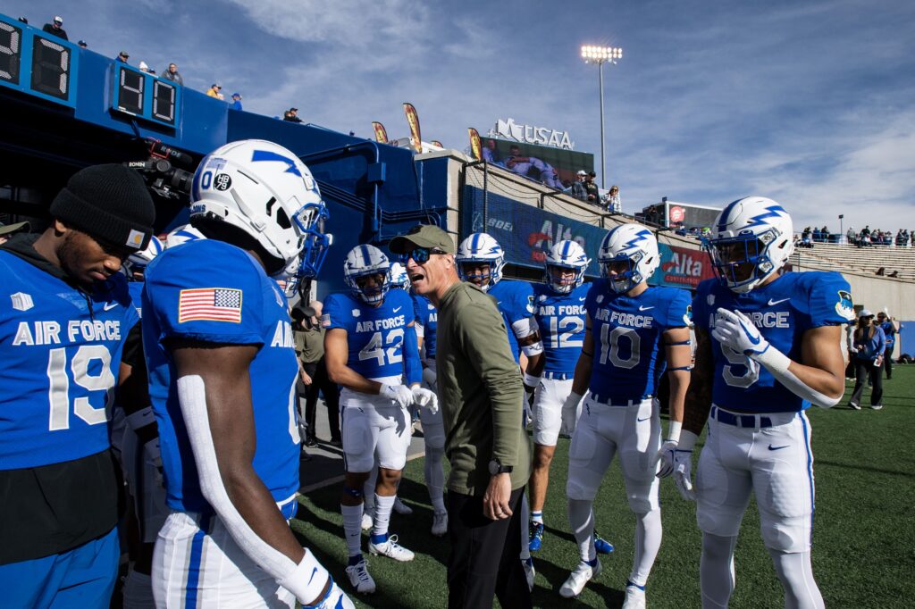 Air Force football makes change at defensive playcaller amid struggles