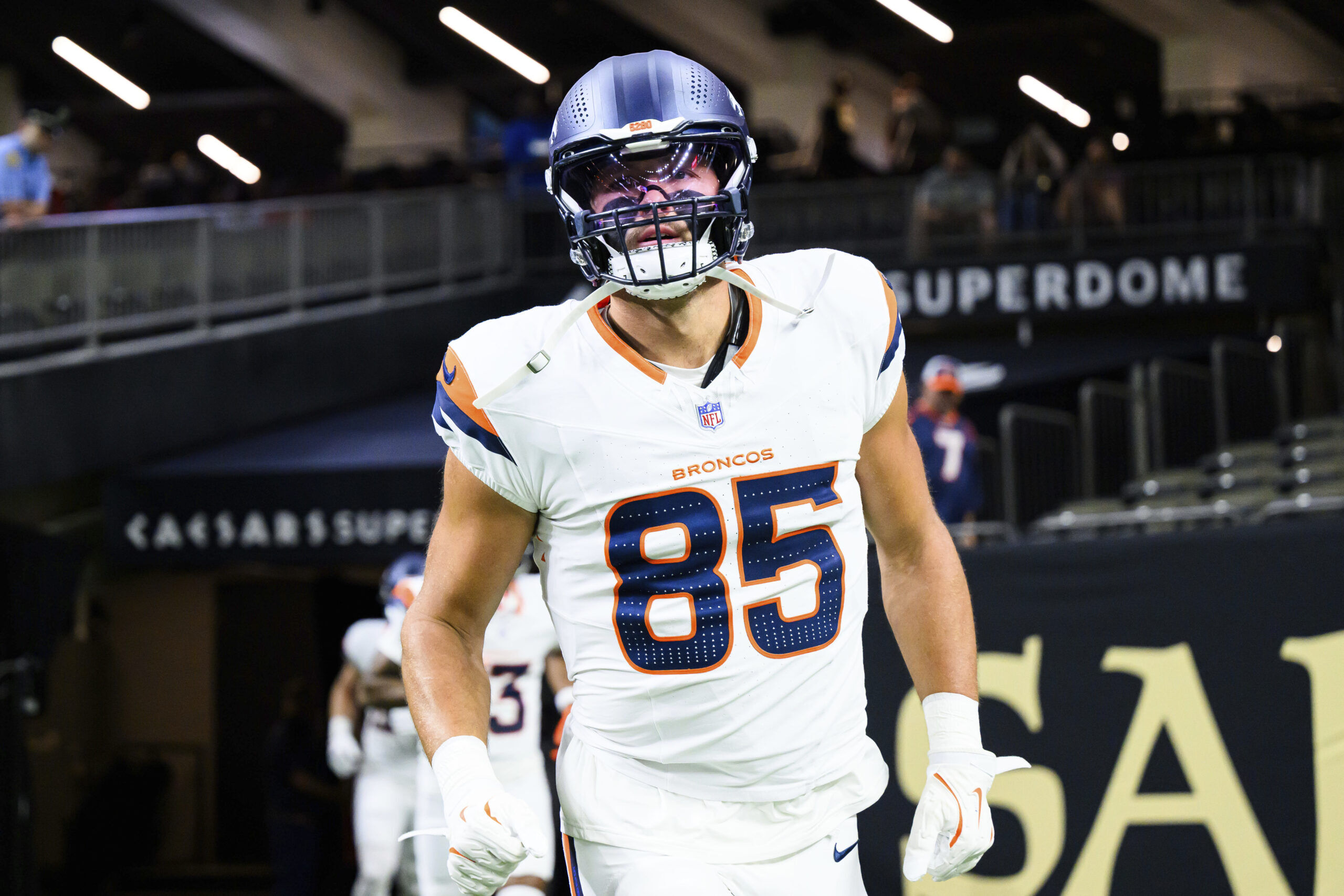 Tight end Lucas Krull to miss several games with foot injury | Broncos notebook