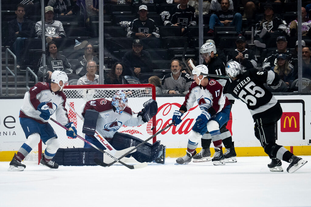 Gavin Brindley’s ‘motor’ earns him a job with the Avalanche on opening night
