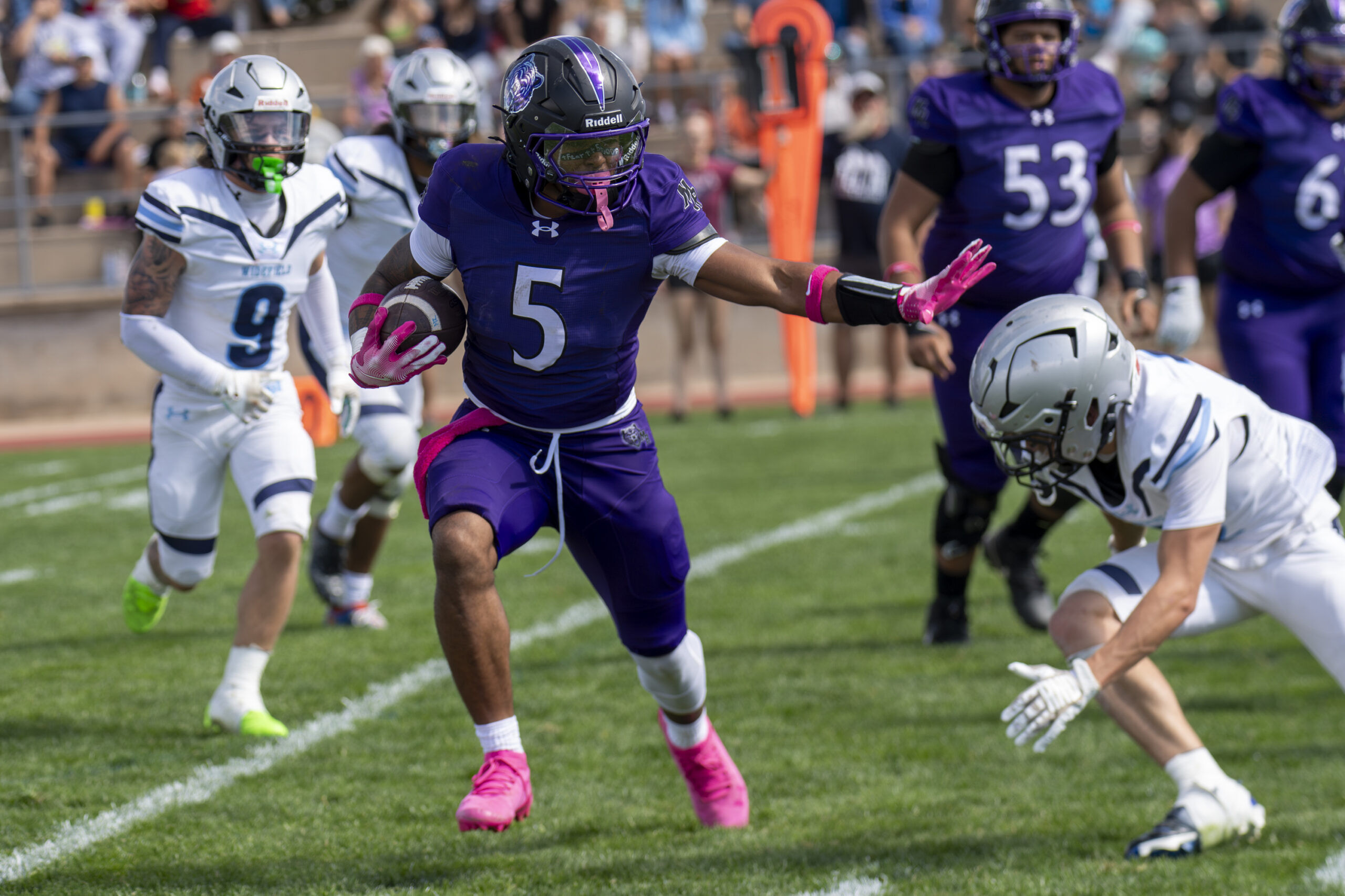 Mesa Ridge routs rival Widefield in 41-0 victory to earn 10th consecutive win over Gladiators