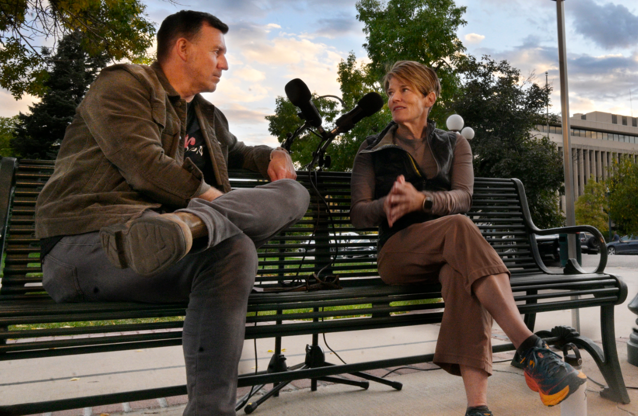 ‘Conversations on a Bench’ focuses on 24 hours of talk about homelessness in Colorado Springs