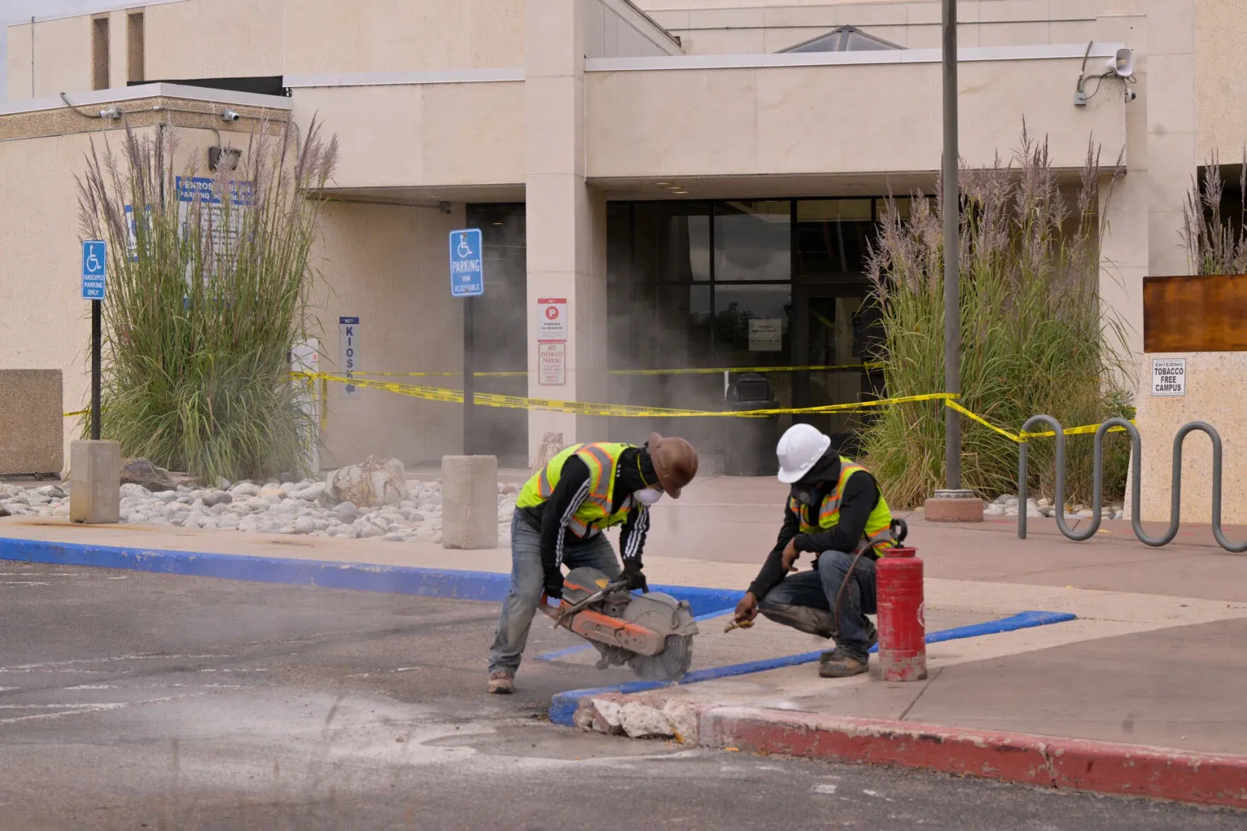 Penrose Library begins final renovations as fencing entire property gets underway