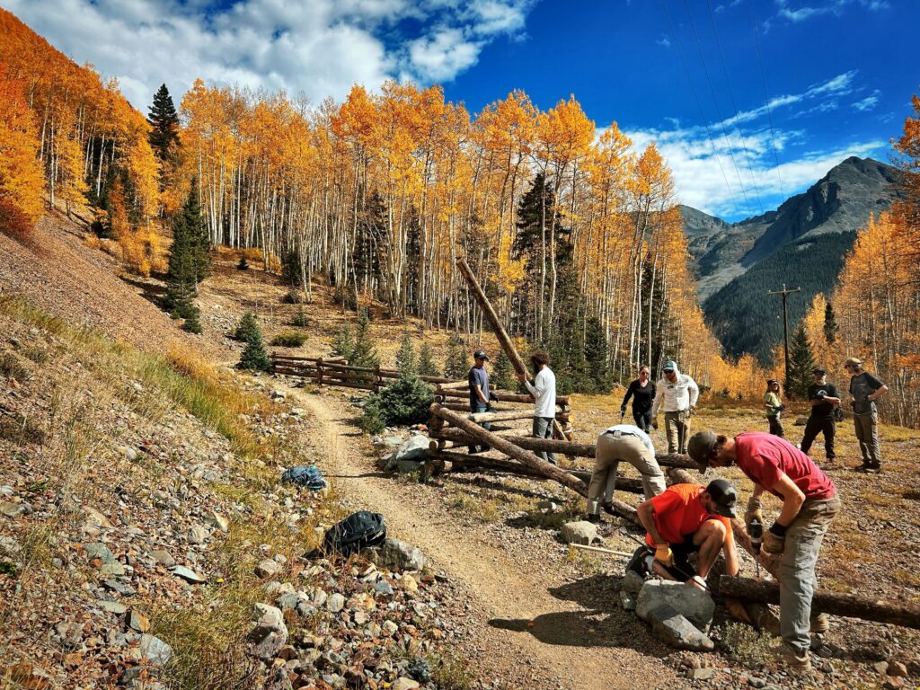 With $1.1 million in grant funding, trails are expanding at Baker's Park in Silverton. Photo courtesy Silverton Singletrack Society
